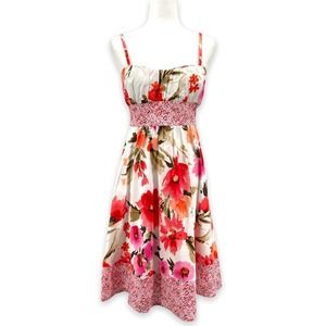 My Michelle Size 11 Fit and Flare Floral Midi Summer Dress